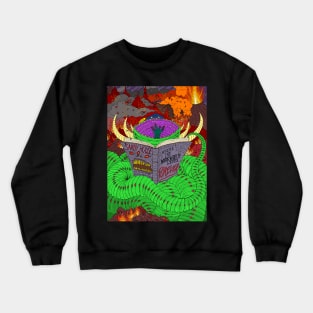 The Book Wyrm Lives! Crewneck Sweatshirt